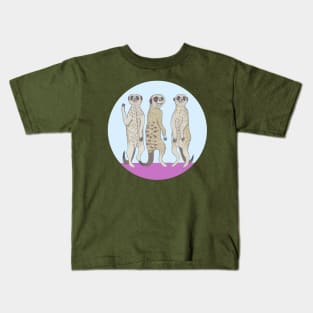 Meerkats Kids T-Shirt